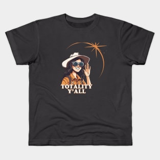 Texas Totality Kids T-Shirt